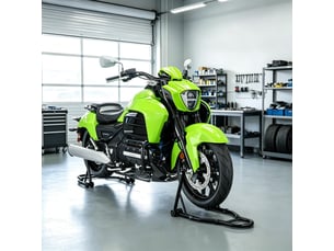 Support d’atelier réglable en acier noir pour moto et vélo, charge 390 kg, fourches u+l