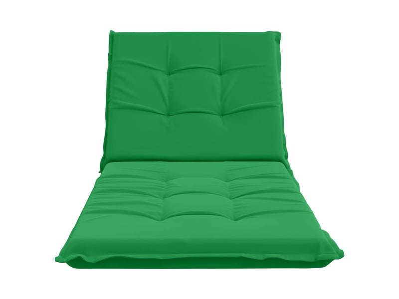  Coussin de transat, coussin pour bain de soleil gemert 100 % polyester vert 190 x 80 x 9 cm cf56214  - Conforama D