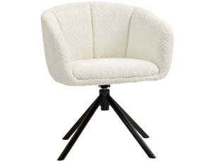 Fauteuil fixe ULEVR Polyester blanc