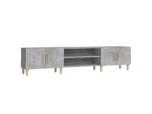 Meuble tv coloris gris 180 cm <strong></strong>  <strong></strong>