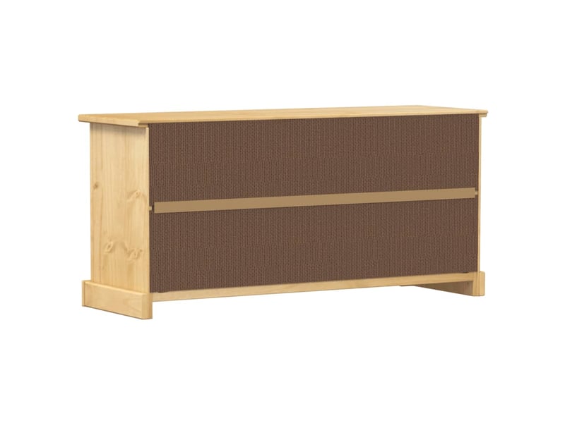  Meuble à chaussure, armoire à chaussures corona 99x32x47 cm bois de pin massif  - Conforama E
