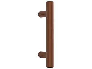 Bouton d'armoire, 64 mm, marron