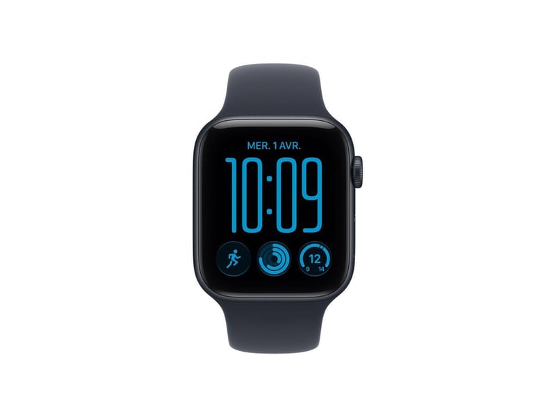  Montre connectee se 3 gps 44mm midnight aluminium sm sport band bleu marine MJL74ZRA - Conforama B