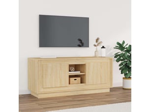 Meuble tv coloris marron 102 cm <strong></strong>  <strong></strong>
