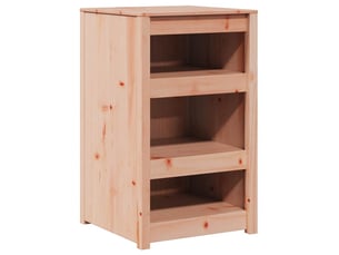 Meuble de rangement, armoire de cuisine meppel chêne brun 55x55x92cm pin massif shl9670