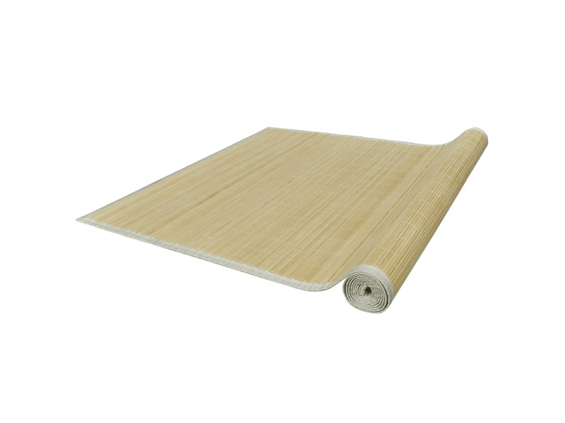  Tapis rectangulaire en bambou naturel 80 x 300 cm - comfortxl 241333 - Conforama C