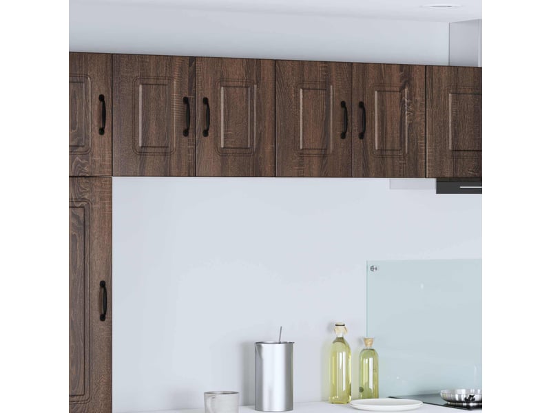 Meuble mural de cuisine | armoire de cuisine chêne brun 60x31x40cm shl2638 - Conforama B