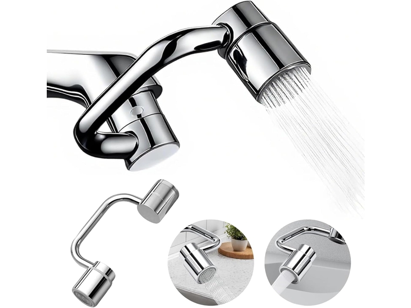  Aérateur pivotant adaptateurs sortie, économiseur eau éviers cuisine lavabos salle bain  - Conforama A