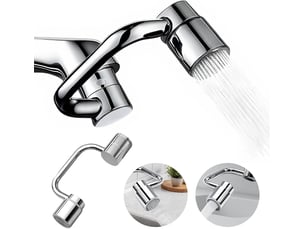 Aérateur pivotant adaptateurs sortie, économiseur eau éviers cuisine lavabos salle bain