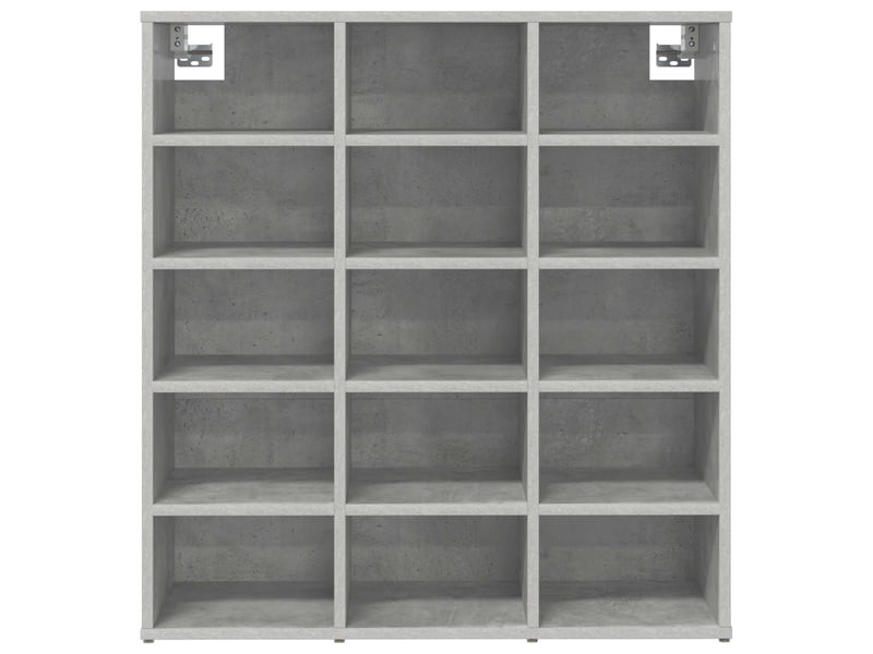  Meuble à chaussure, cabinet à chaussures 77,5x30x83,5 cm bois d'ingénierie shl5638  - Conforama E