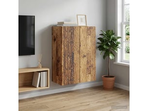 Armoire     <strong></strong> <strong></strong> coloris bicolore largeur 66 cm