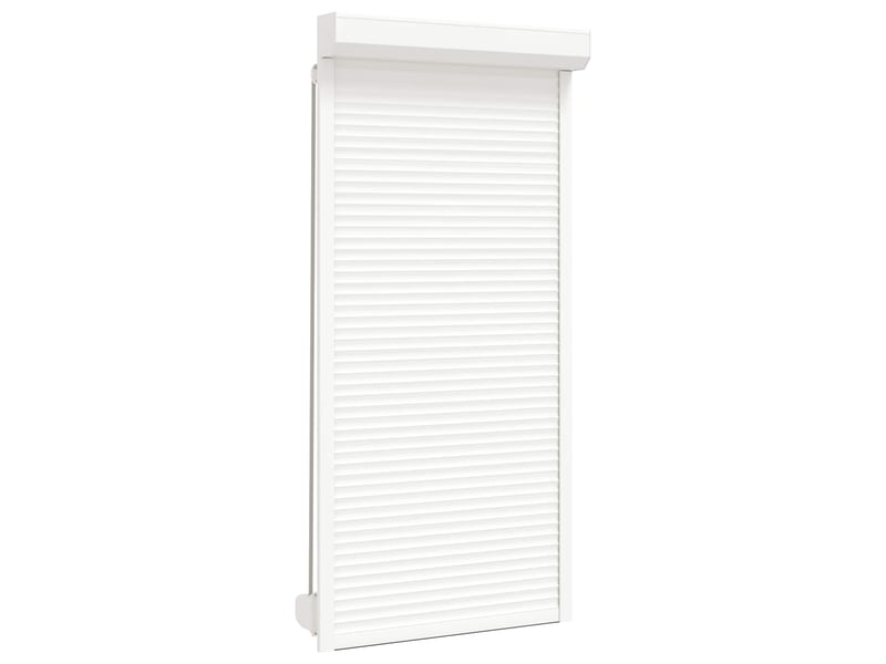  Store enrouleur, store roulant blanc 100 x 210 cm aluminium et polyuréthane cf47250  - Conforama A