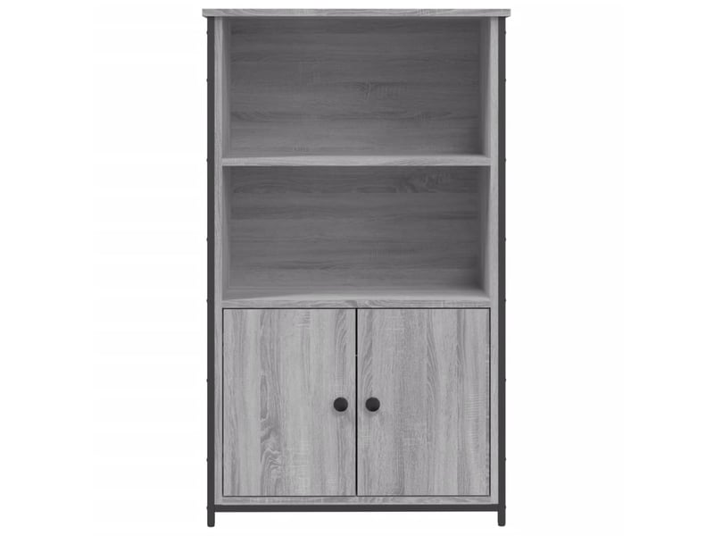  Buffet haut - bahut - meuble de rangement sonoma gris 62x32x103,5 cm bois d'ingénierie  - Conforama E