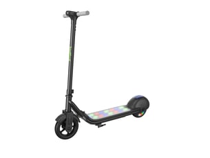 Trottinette électrique enfant kiddowe k1, pneus pleins 6,5, led, 14 kmh, noir