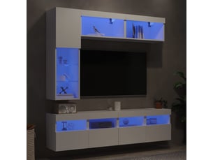 Meuble tv coloris blanc 30.5 cm <strong></strong> <strong></strong>
