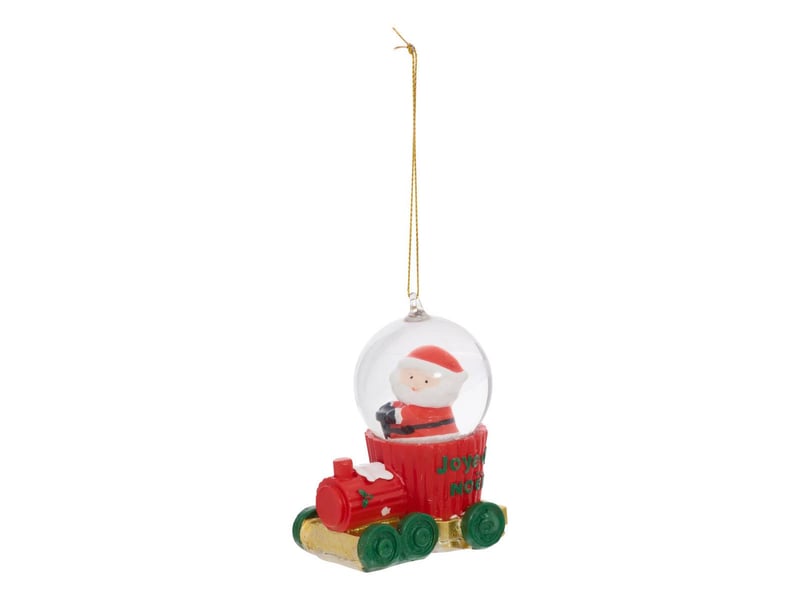  Sdn resine boule neige pn 8cm  - Conforama A