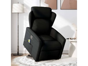 Fauteuil fixe  <strong></strong> Tissu noir