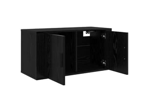 Meuble tv coloris noir 80 cm <strong></strong>  <strong></strong>