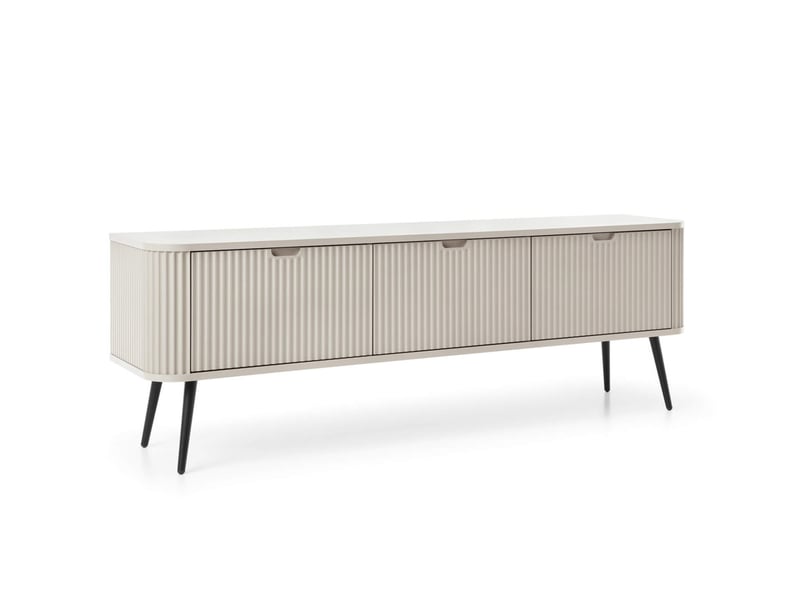 Meuble tv velina 3 portes- beige VELINA - Conforama C
