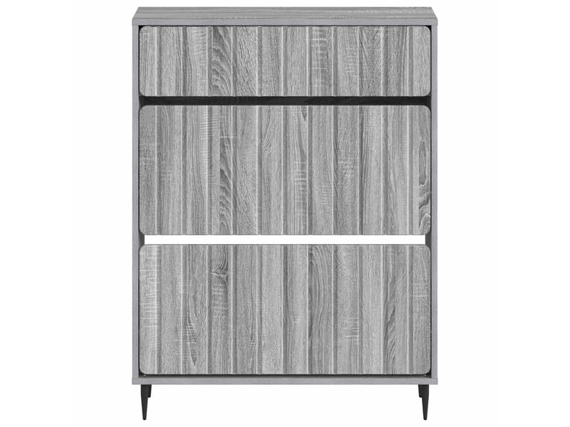  Meuble à chaussures, cabinet à chaussures zwolle 78x24x103 cm bois d'ingénierie shl1287  - Conforama D