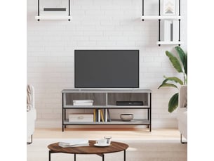 Meuble tv coloris gris 100 cm <strong></strong> <strong></strong>