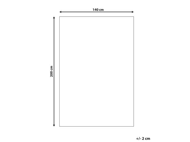  Tapis enfant xeldem  beige clair 140 x 200 cm coton  - Conforama C