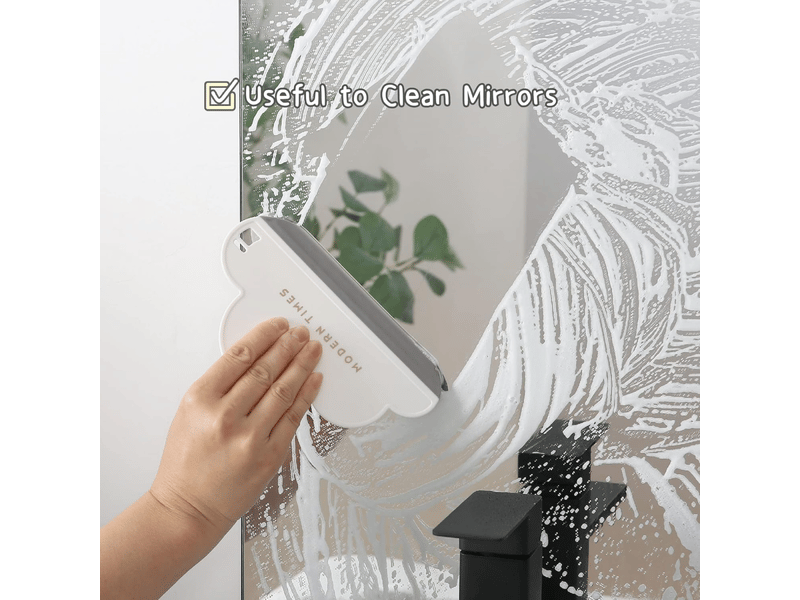  Lot de 2 raclettes en silicone avec lames d'eau, nettoyant compact pour tableaux de bord, vert et blanc  - Conforama D
