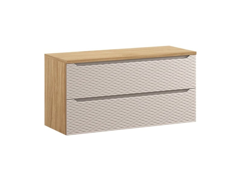 Plan vasque yoka – finition chêne clair, 160 cm - Conforama C