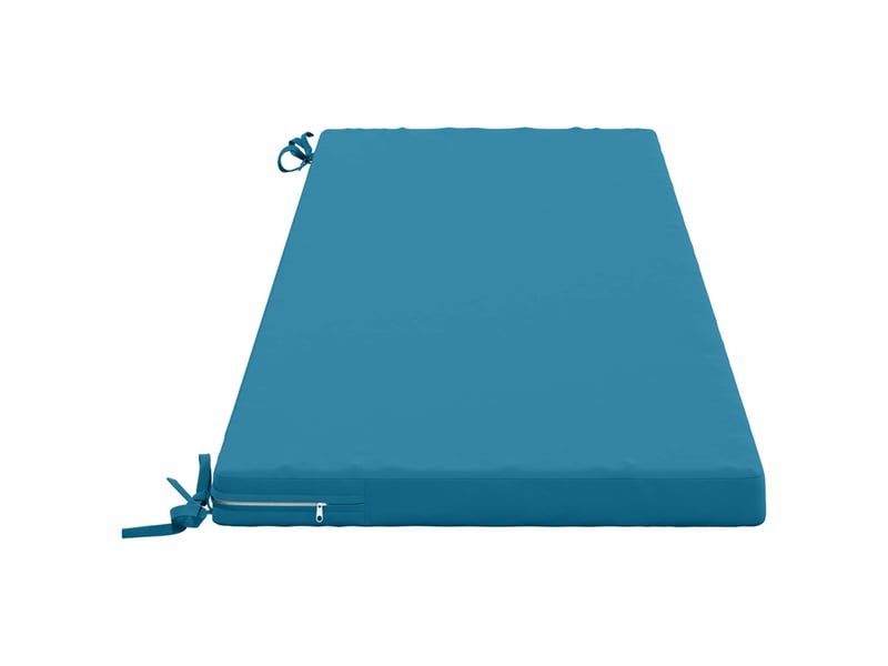  Coussin de banc, coussin d'assise, coussin de canapé soest 100 % polyester bleu clair cf53095  - Conforama D