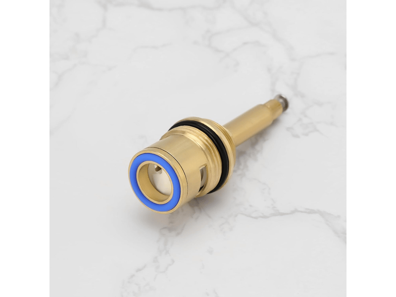  Noyau de robinet de douche en laiton bleu de 34 de pouce, rotation d'un quart de tour, 20 dents, matériau céramique, convient à la cuisine.  - Conforama E