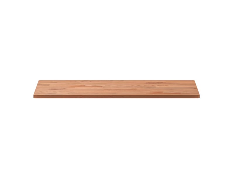  Comptoir de salle de bain, plan de travail 80x40x1,5 cm bois massif de hêtre cf65765  - Conforama D