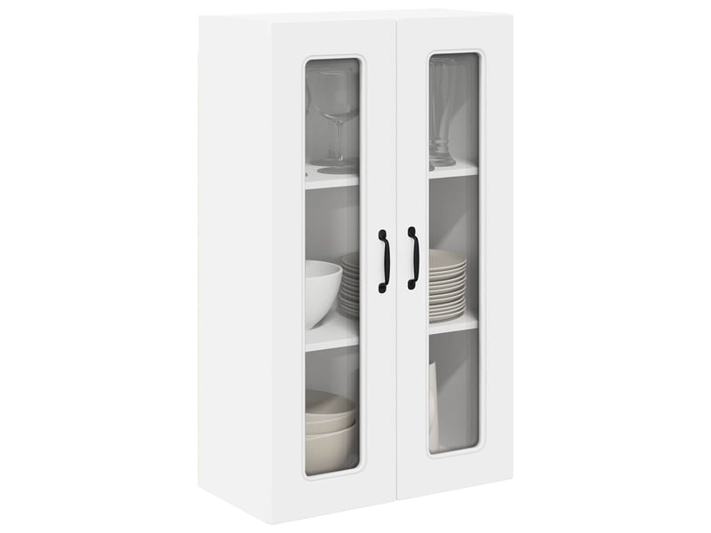  Meuble mural de cuisine | armoire de cuisine blanc 60x31x100cm shl363  - Conforama C