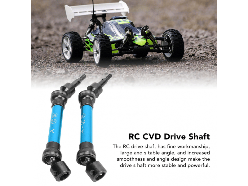 Arbre de transmission cvd rc en acier et alliage d'aluminium kit d'arbre de transmission universel rcdrive pour voitures arrma 110 - comfortxl - Conforama B