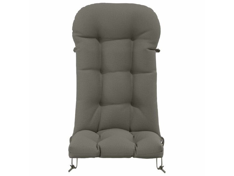 Coussin de transat ensoleillé, coussin pour bain de soleil putten 100 % polyester gris cf56080 - Conforama D