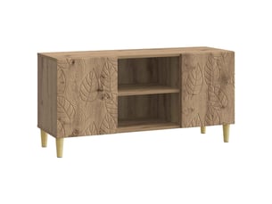 Meuble tv coloris marron 102 cm <strong></strong>  <strong></strong>