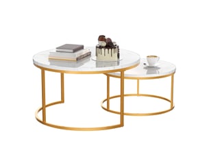 Table basse coloris blanc <strong></strong> <strong></strong>