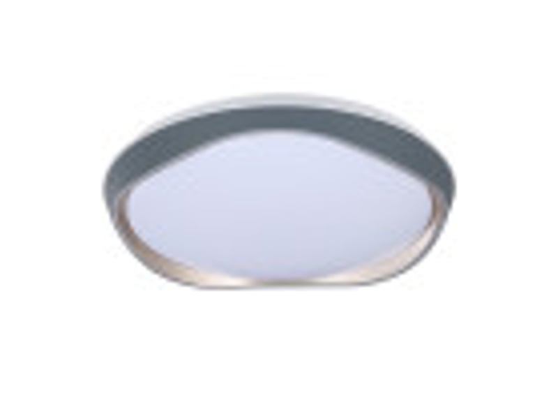  Plafonnier led fabrilamp kamuk gris 144 w 11520 lm 3000-4000-6000 k télécommande 7.3x50x50 cm 243885028 - Conforama B