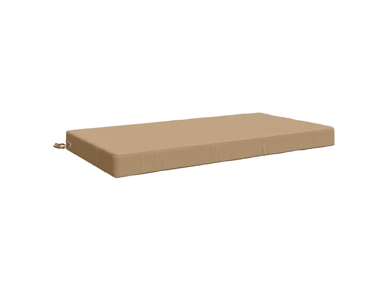 Coussin d'assise, coussin pour chaisecanapé soest 100 % polyester sable 120 x 80 x 10 cm cf51487 - Conforama A