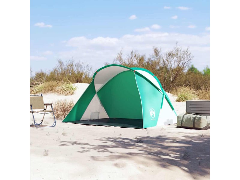  Tente de plage, tente d'extérieur 2 personnes vert d'eau escamotable imperméable  - Conforama C