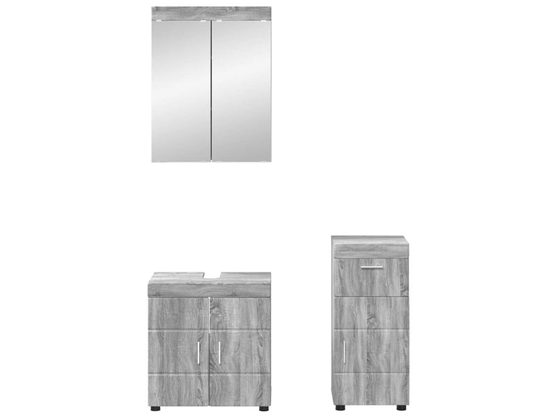  Ensemble de mobilier de salle de bain tulum 3 pièces cf64722  - Conforama C