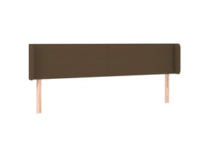 Tete de lit A poser largeur 163 cm marron
