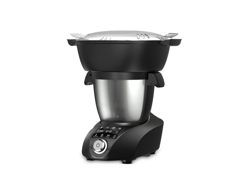  Naturamix - robot cuiseur multifonctions 3.5l 1500w noirinox  minicook - MINICOOK - Conforama C