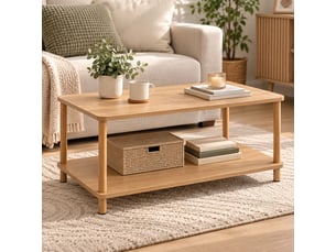 Table basse coloris naturel <strong>JUANIO</strong> <strong></strong>