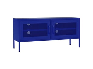 Meuble tv coloris bleu 105 cm <strong></strong>  <strong></strong>