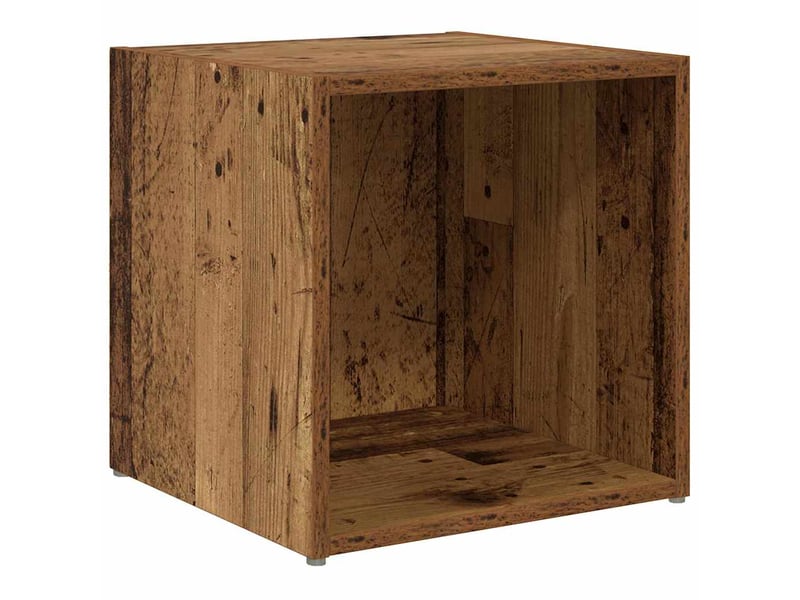  Ensemble meuble tv - banc tv - meuble de rangement 2 pcs bois ancien bois d'ingénierie  - Conforama E