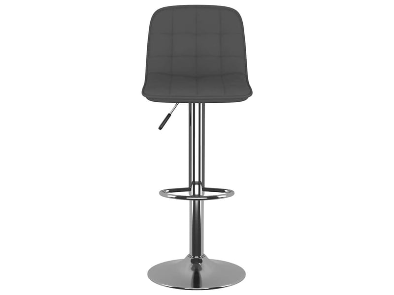  Lot de 2 tabouret de bar, chaise de bar gris foncé tissu shl75104  - Conforama C