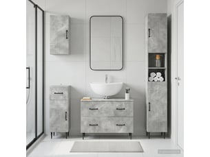 Ensemble de 4 pièces d'armoires de salle de bain haarlem cf63260