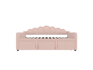 Lit banquette 180x200 cm BGSRYAO coloris rose