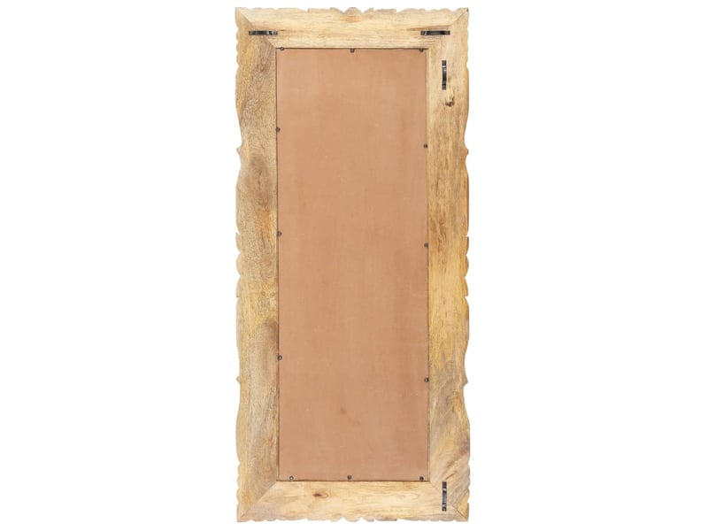  Miroir, miroir de maquillage 110x50 cm bois de manguier massif shl95232  - Conforama C
