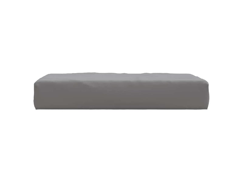  Coussin de palette, coussin de chaise, coussin de canapé gris 60x60x9,5 cm tissu oxford cf55351  - Conforama D